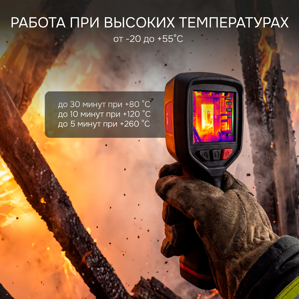 Тепловизор RGK TL-256F - 5