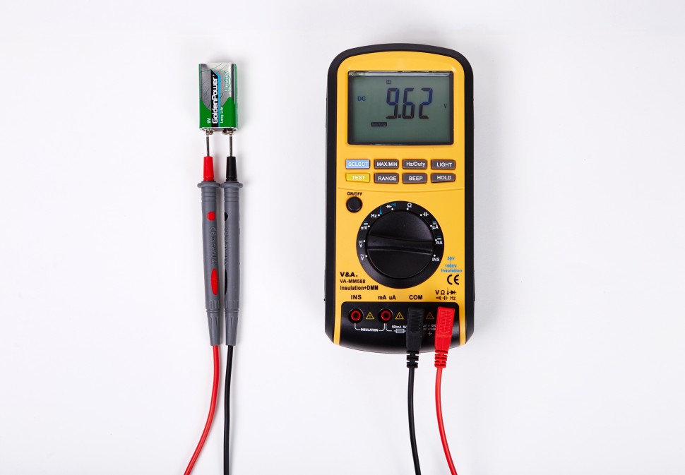 VA-MM588 Мультиметр-мегаомметр - 6