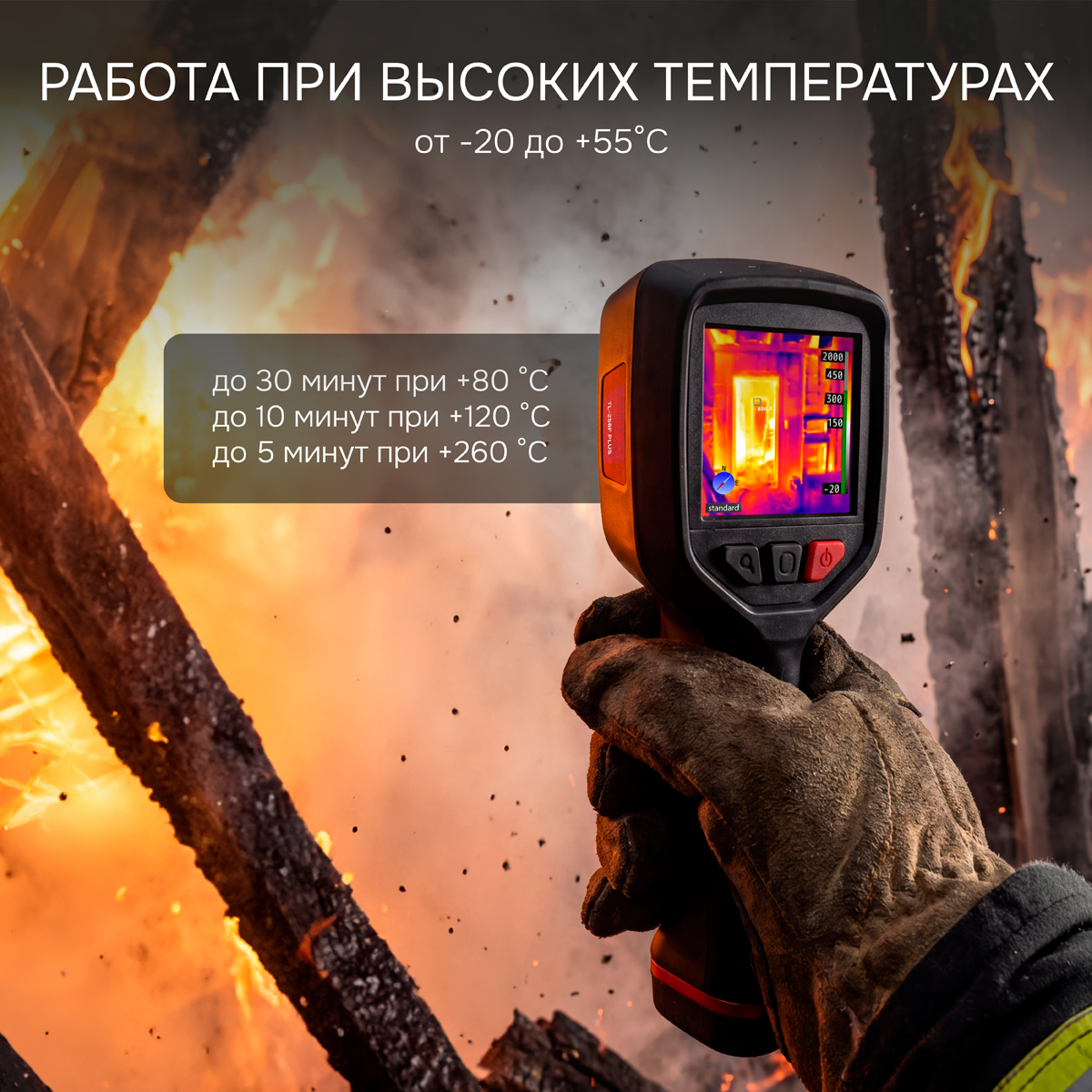 Тепловизор RGK TL-256F Plus - 5