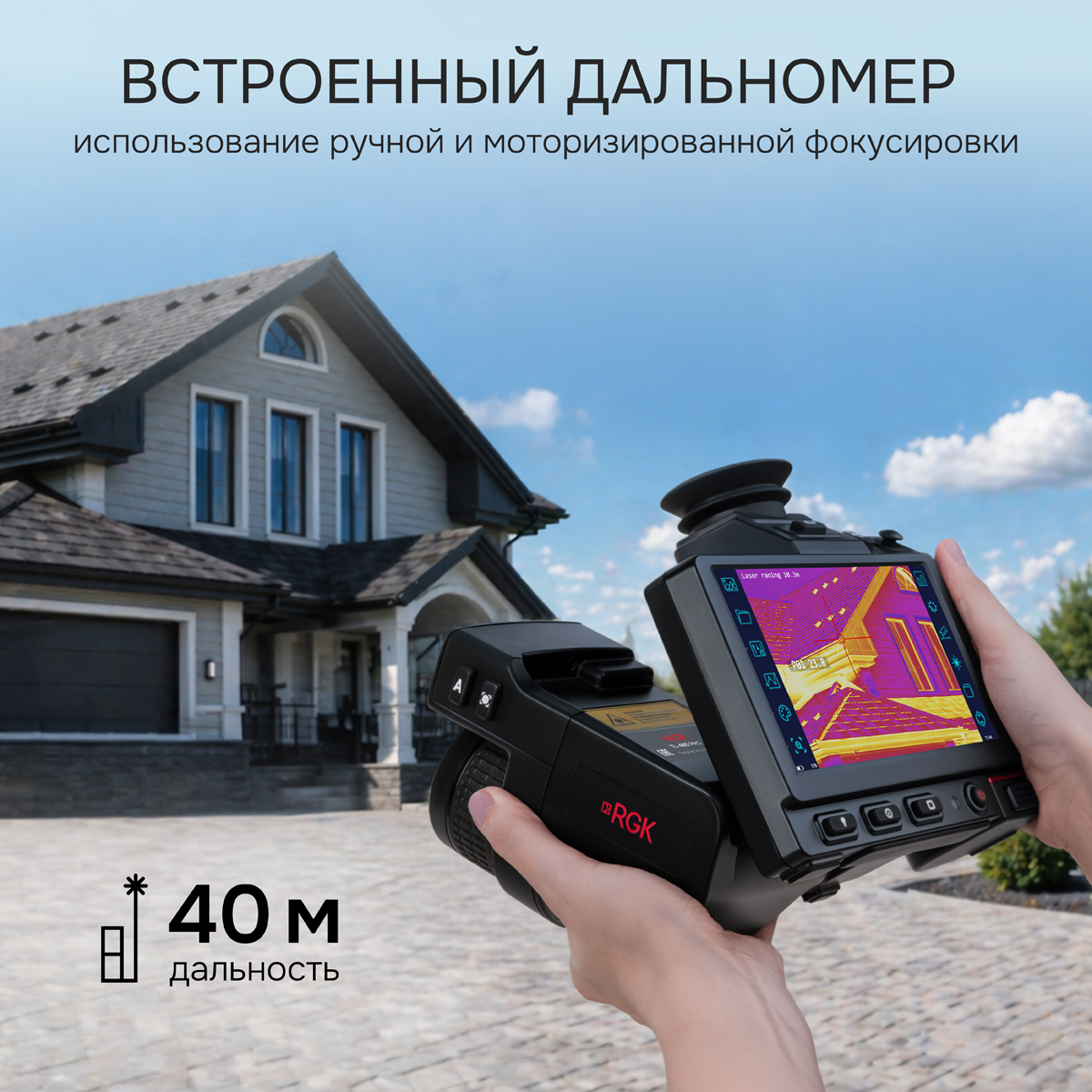Тепловизор RGK TL-480 Pro с поверкой - 8