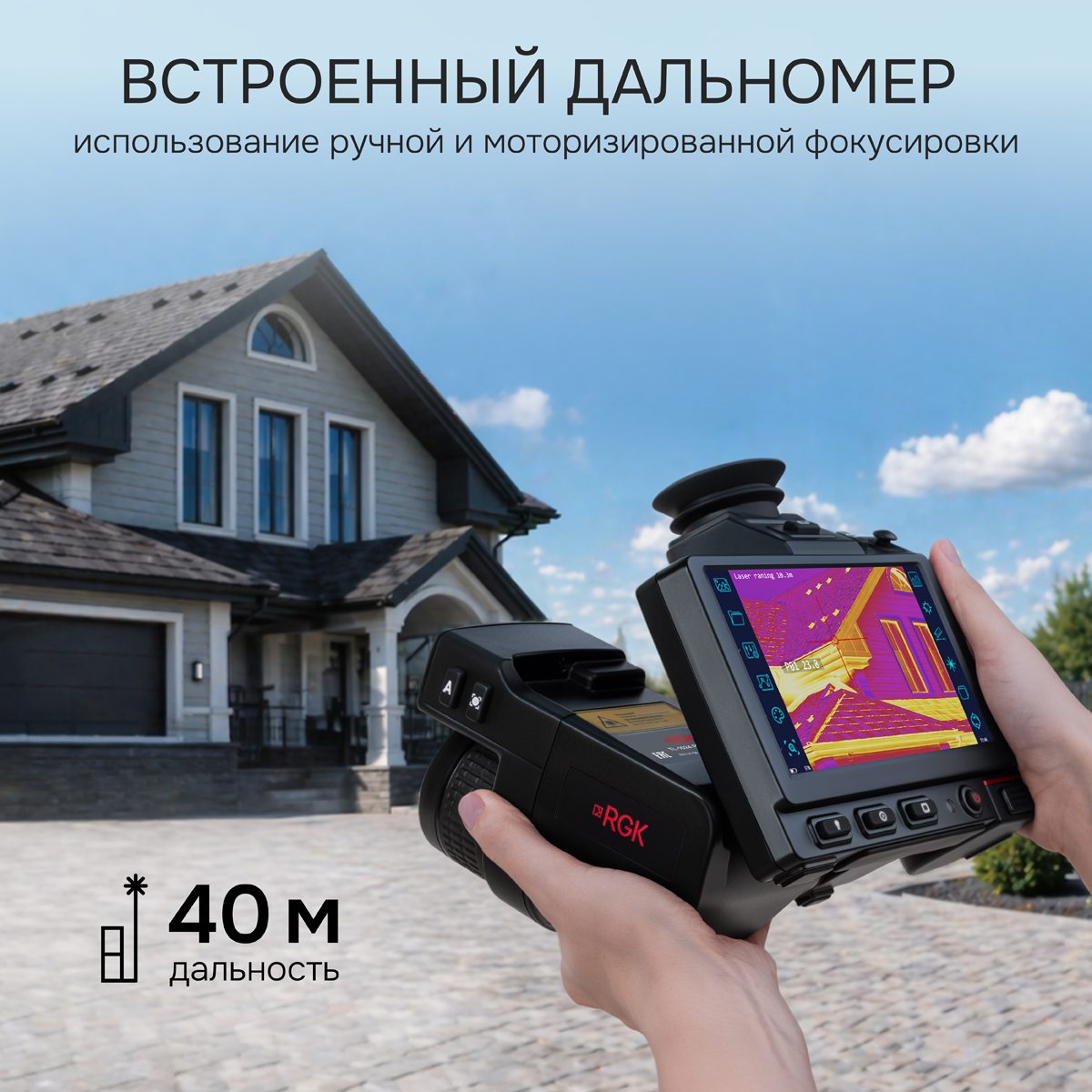 Тепловизор RGK TL-1024 Pro с поверкой и опцией 2000 °C - 8